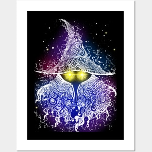 black mage glow Posters and Art